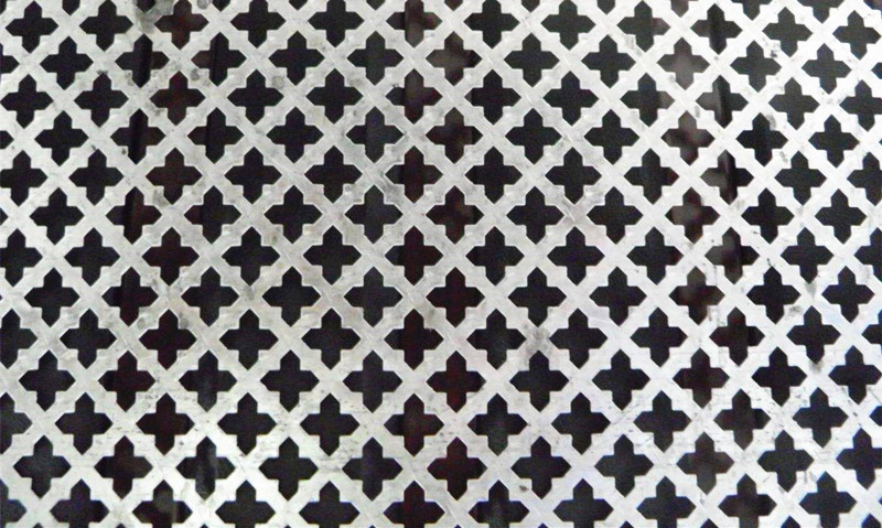 十字孔鋁板沖孔網產品展示